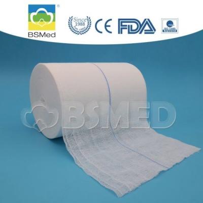 China Hospital Medical Gauze Rolls Soft Touch 100% Cotton Material Custom Design for sale