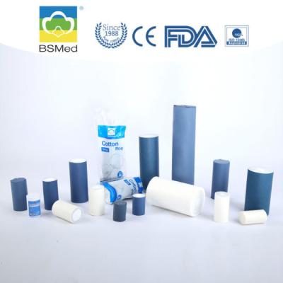 China ISO13485 Dental Cotton Wool Rolls Balls 500g For Sanitary Industry for sale