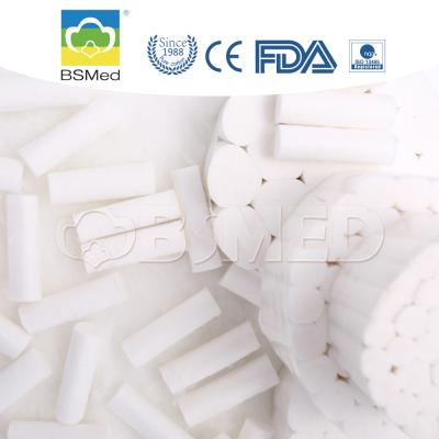 Κίνα ρόλος βαμβακιού 8mm/10mm αποστειρωμένος, καμία οδοντική ιατρική πιστοποίηση ρόλων ISO βαμβακιού λεκέδων προς πώληση