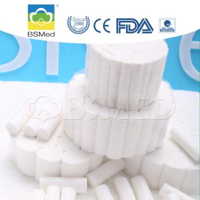 China Absorbent Medical Supply Disposable Products Dental Cotton Rolls for sale