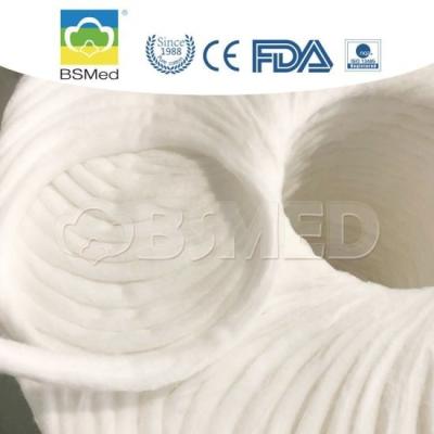 中国 外科綿のスライバ コイルは13 - 16mm繊維の長さとカスタム設計します 販売のため