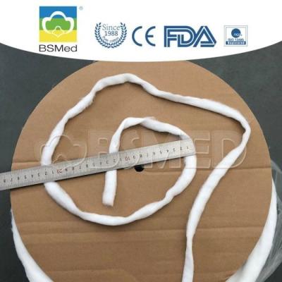 China Absorbent Medical Cotton Sliver / Cotton String / Cotton Coil For Medical And Beauty for sale