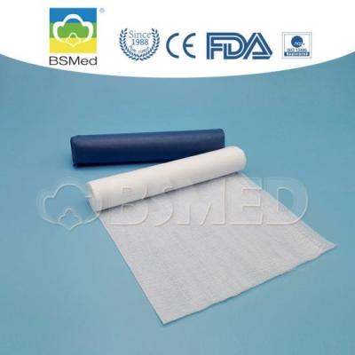 China Tela 100% não tecida médica descartável de Rolls da gaze do algodão para o hospital/clínica à venda