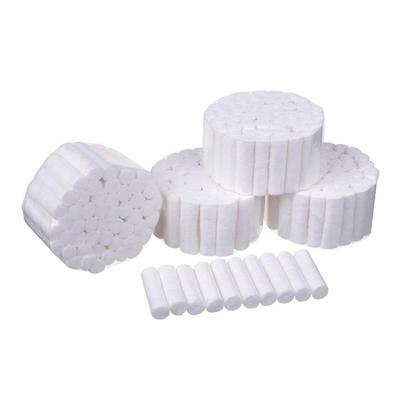 China Bleached Soft 8X38mm 500rolls/Bag Dental Cotton Rolls for sale
