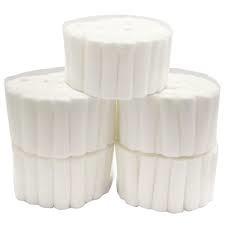 China Disposable Oral Therapy White Medical Dental Cotton Rolls for sale