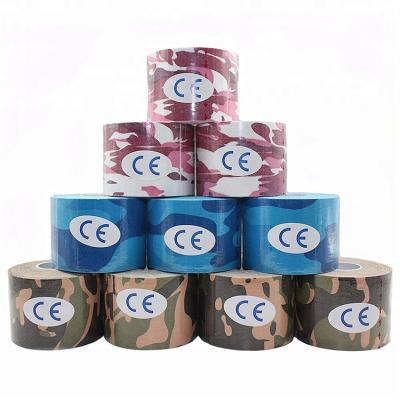 China Easy To Use Skin Friendly Kinesiology Printed Athletic Tape 10cm for sale