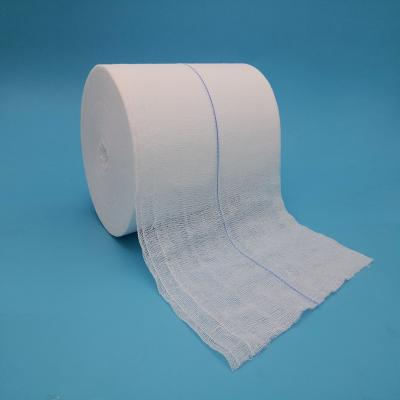 China Dental Surgical Absorbent Non Stick Sterile Soft White Medical Gauze Roll for sale