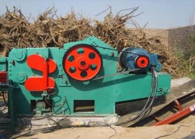 China 20 Tph  Drum Chipper Machine Wood Crusher Heavy Duty Low Noise for sale
