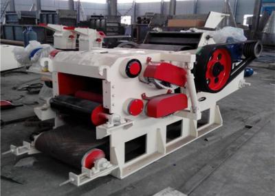 China 110 Kw Wood Drum Chipper Making Machine 30 * 30 * 5mm for sale