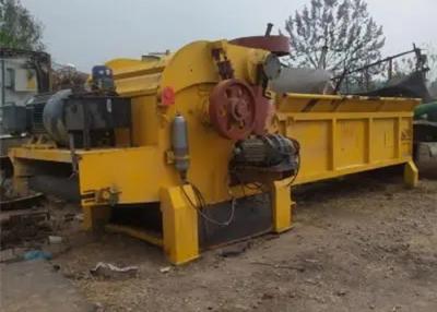 China Heavy Duty Drum Wood Chipper Machine Forced Feeding System 450mm - 700mm for sale