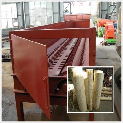 China Double Roller 11kw 5t/H Wood Debarking Machine for sale