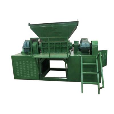 China 0.4t/H 30kw Double Shaft Shredder Machine Shred Plastic,Metal,Tire for sale