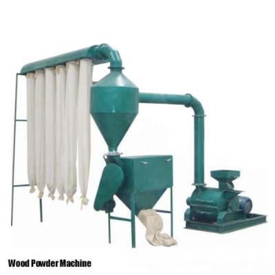 China Mechanical 120 Mesh 30kw 250kg/H Wood Powder Mill for sale