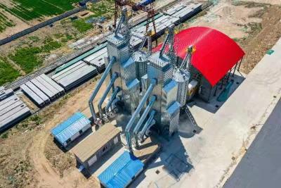 China Large Continuous Corn Maize Grain Tower Dryer With Capacity Of 100-1000 Tons for sale
