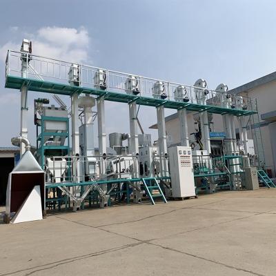 China 30-40 TPD Rice Mill Processing Plant  For Paddy And Rice for sale