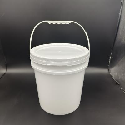 China Screen Printing 10lt Round Plastic Bucket With Lid ISO9001 en venta