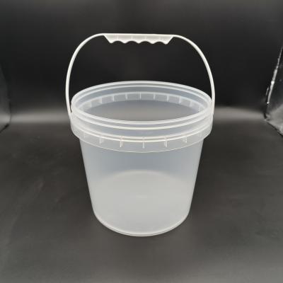 China Polypropylene 20 Litre 25 Litre Bucket With Lid Customized Logo for sale