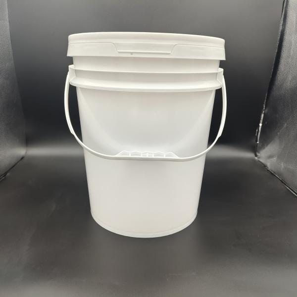 Quality Household PP Plastic Bucket Heat Resistant PP Utility Bucket With Snap On Lid for sale