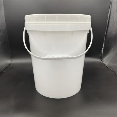 China 10l 15l 20l balde de plástico redondo balde de óleo resistente ao calor à venda