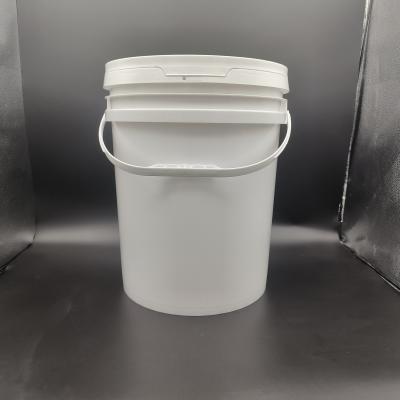 China Agricultural Fertilizer 25lt Plastic Buckets Corrosion Resistant Stackable for sale