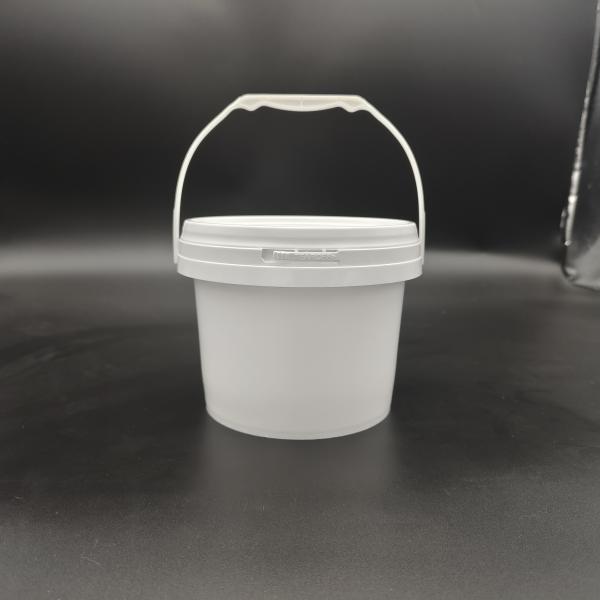 Quality ODM OEM White Storage Buckets With Lids 1L 2L 3L 5L 10L 18L 20L 25L for sale