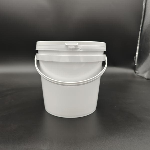 Quality Reusable Stackable 20lt Round Plastic Bucket With Lid Leakproof for sale