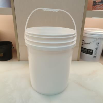 China Agriculture PP Material 25 Litre Plastic Bucket With Lid Stackable for sale