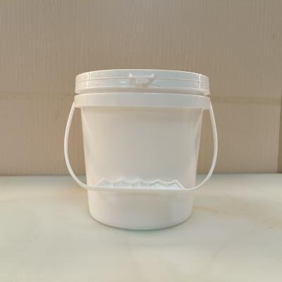 China ISO9001 Tool Storage Bucket 5 Gallon White Pail UV Resistant for sale