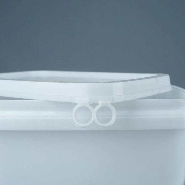 Quality Airproof Pail Square 12 Inches Bucket With Lid ODM OEM for sale