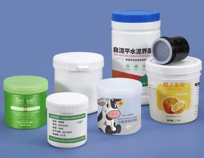 China OEM ODM 1-25-Liter-Weiße Lebensmittel-Speicher Eimer mit Schraube an der Deckel zu verkaufen