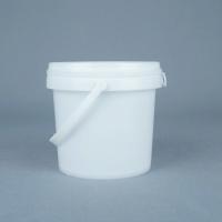 Quality Kitchen 20l White Plastic Food Bucket With Lid Stackable for sale