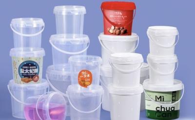 China OEM ODM 5 galones de plástico de contenedores de balde de alimentos con tapas en venta