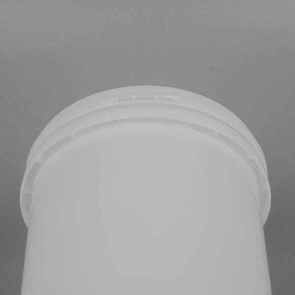 Quality 20l White Food Grade Buckets With Lid BPA Free FDA Approved for sale