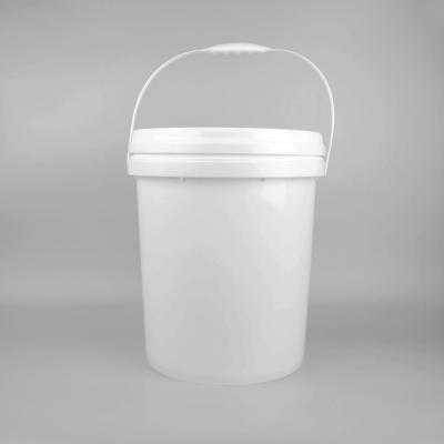 China Recyclable 5 Gal 70mil Food Safe Bucket White FDA Approved for sale