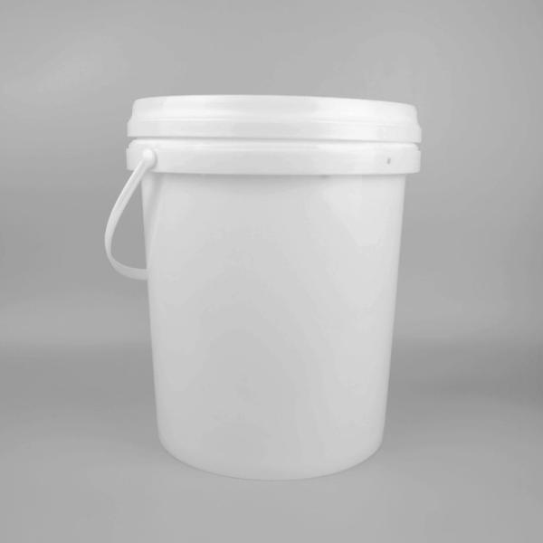 Quality 1L 2L 3L 4L 5L White Food Grade Metal Handle Transport Bucket for sale