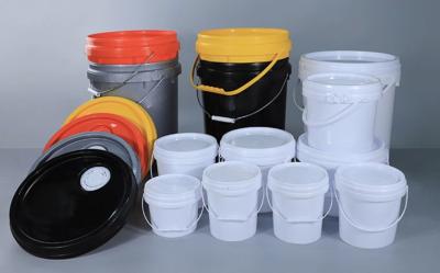 China Plastic Oil Bucket 10l Plastic Bucket FDA goedgekeurd Te koop