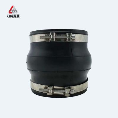 China Clamp Type Rubber Expansion Joint EPDM/NR/NBR Rubber Flexible Joint Dn 150 for sale