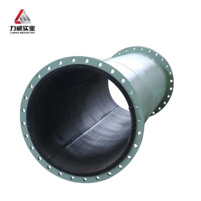 中国 Ptfe Lined Steel Pipe American Standard Rubber Lined Carbon Steel Piping 販売のため