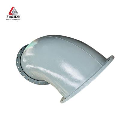 China Wear-Resistant Heat-Resistant Seamless Steel Pipe Elbow Lined With Rubber for sale