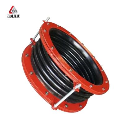 Chine Custom Bolted Non Metal Rubber Compensator Noise Reduction  For Air Duct à vendre