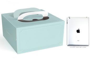 China Caja de papel del diseño de lujo con la caja brillante del acondicionamiento de los alimentos de la laminación de la manija en venta