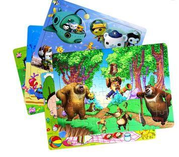 China 48 Pieces Kids Printable Paper Toys Printable Cardboard Toy Game Paper Puzzle Car for sale