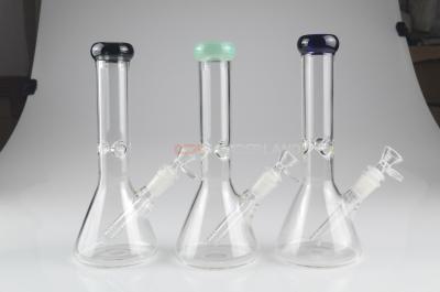 China 10 Inches Standard Ice Catcher Set Tabacco Glass Bongs 14mm Female Joint for sale