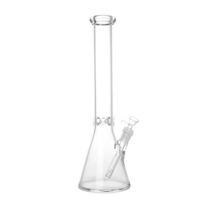 China 15.7 Inch  Seamless Filter Glass Bong Diamond Clear For Herb for sale