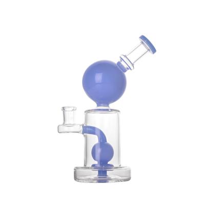 China 8 Inches 14F Joint Unbreakable Glass Bong Glass Nectar Collector for sale