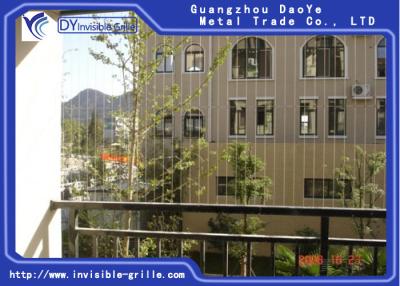 China Openable Invisible Decorative Security Grilles Having Goodview With No Block for sale