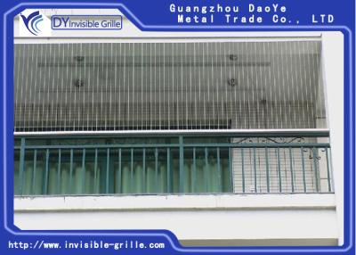 China Anti Rust Openable Invisible Grille Superior Strength 316 Stainless Steel for sale