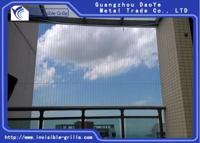 China Openable Invisible Commercial Security Grilles Use Advance Installation Method for sale