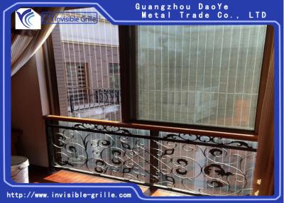 China Grados de acero inoxidables comunes 316 (12+1) grueso 3,0 para la parrilla invisible de la ventana en venta