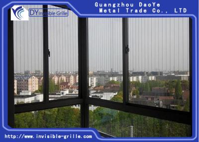 China Limpeza da grade de janela dos Ss da multi finalidade e manutenção fáceis de aço invisíveis à venda